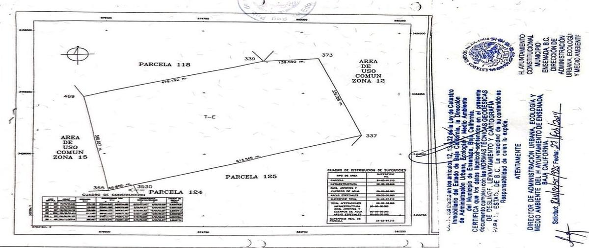 Foto de terreno habitacional en venta en  , san vicente, ensenada, baja california, 0 No. 03