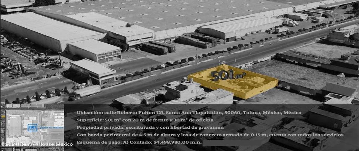 Foto de bodega en , santa ana tlapaltitlán, toluca, méxico, 0 foto 01 Foto de bodega en venta en , santa ana tlapaltitlán, toluca, méxico, 0 No. 01