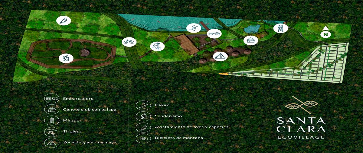 Foto de terreno habitacional en venta en  , santa clara, dzidzantún, yucatán, 27776081 No. 03