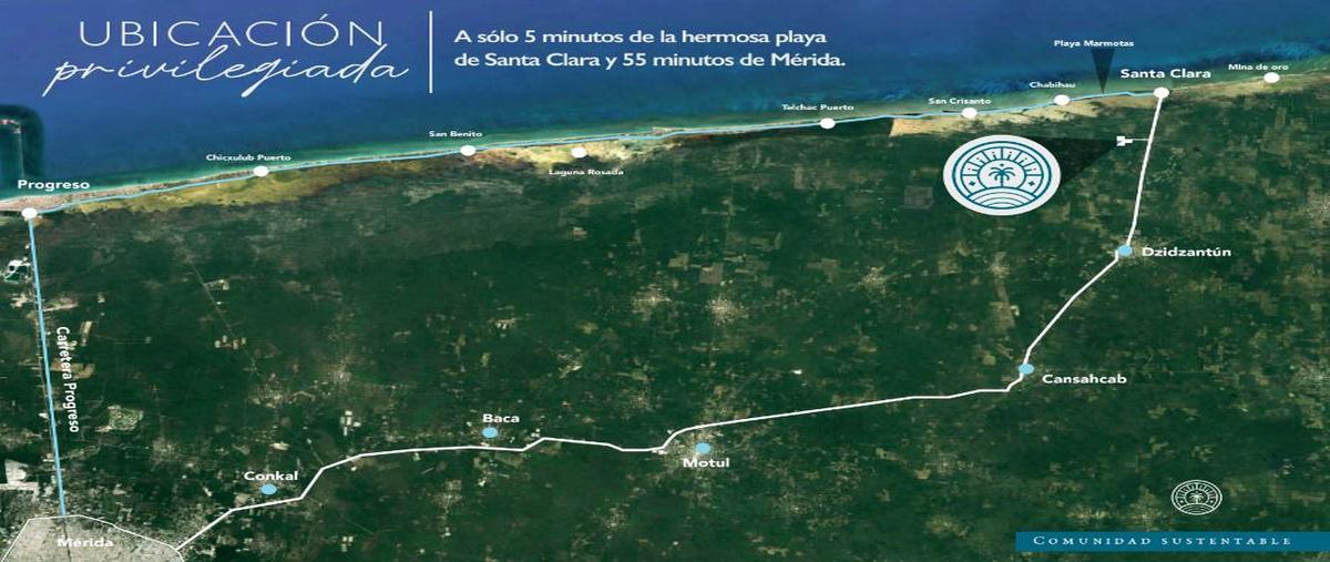 Foto de terreno habitacional en venta en  , santa clara, dzidzantún, yucatán, 0 No. 05