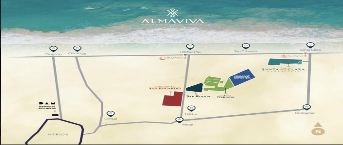 Foto de terreno habitacional en venta en  , santa clara, dzidzantún, yucatán, 0 No. 04