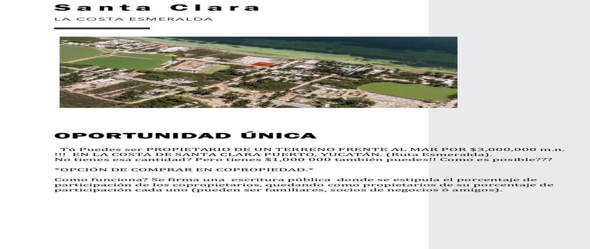 Foto de terreno habitacional en venta en  , santa clara, dzidzantún, yucatán, 0 No. 03