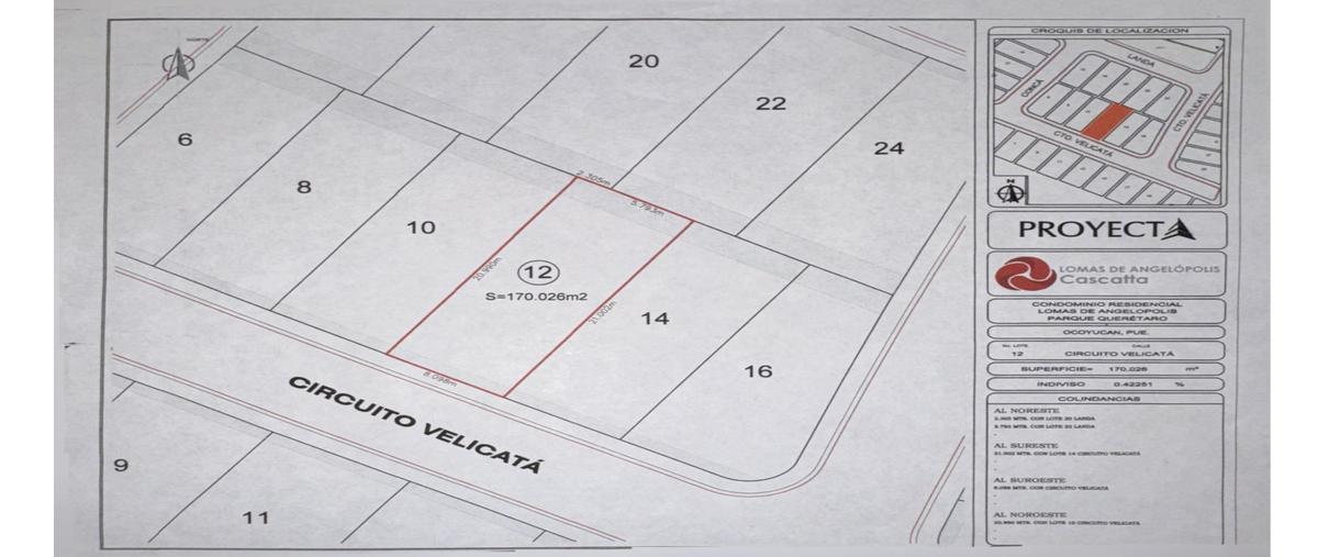Foto de terreno habitacional en venta en  , santa clara ocoyucan, ocoyucan, puebla, 0 No. 04