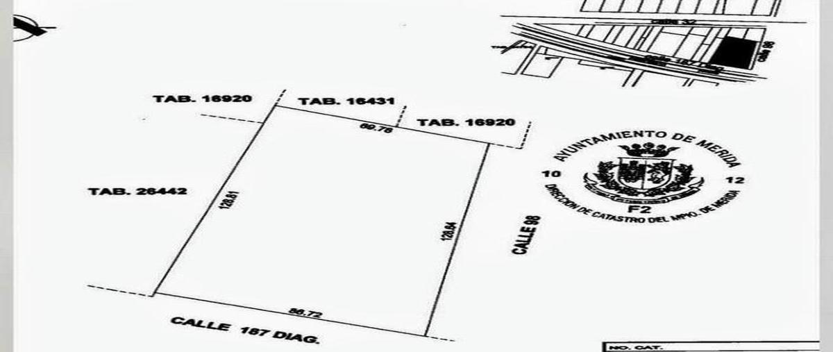 Foto de terreno habitacional en venta en  , santa cruz palomeque, mérida, yucatán, 7663683 No. 02