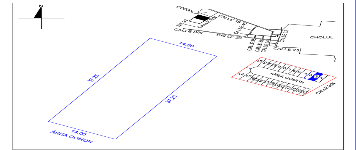 Foto de terreno habitacional en venta en  , santa gertrudis copo, mérida, yucatán, 22346903 No. 03