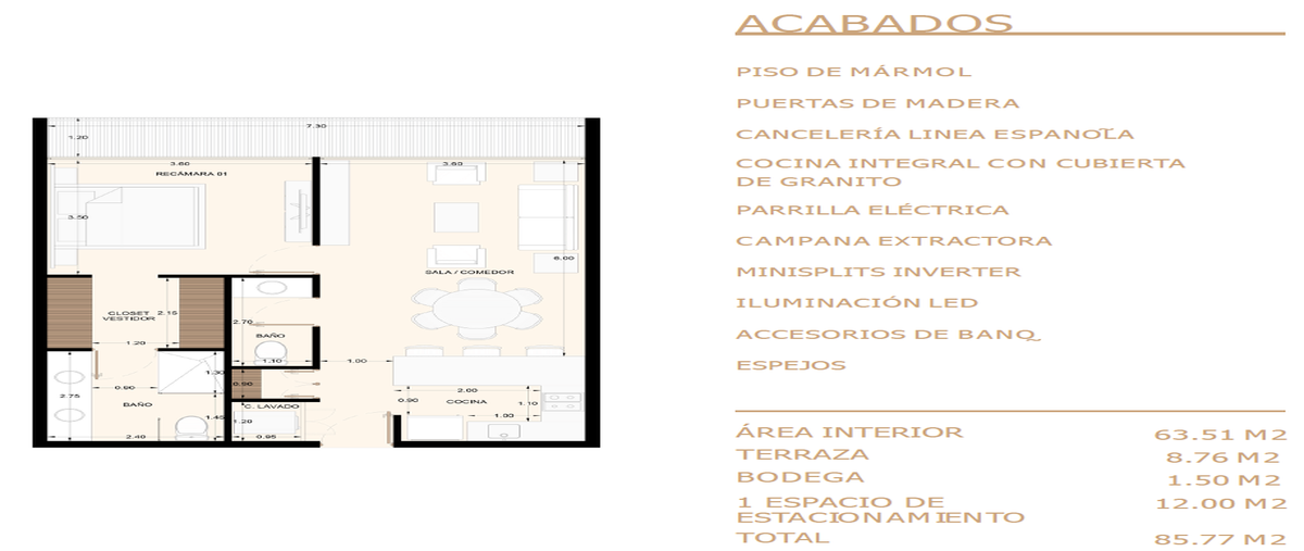 Foto de departamento en venta en santa gertrudis copo , santa gertrudis copo, mérida, yucatán, 28266920 No. 03