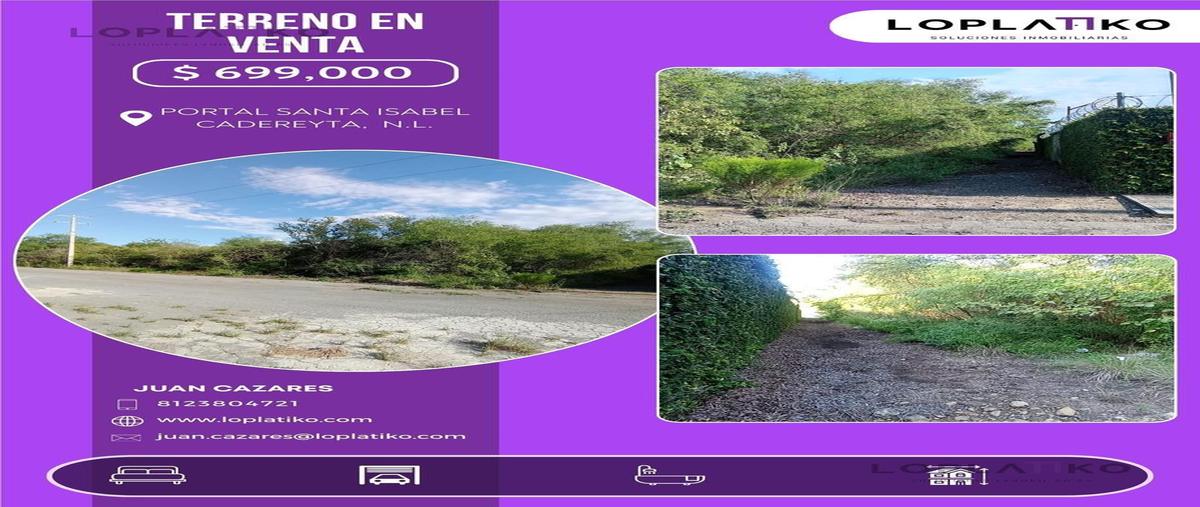 Foto de terreno habitacional en venta en  , santa isabel, cadereyta jiménez, nuevo león, 0 No. 03