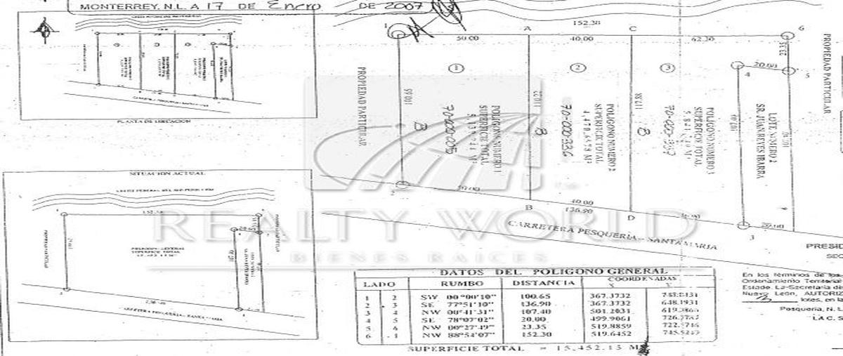Foto de terreno industrial en venta en  , santa maria la floreña, pesquería, nuevo león, 28276882 No. 03