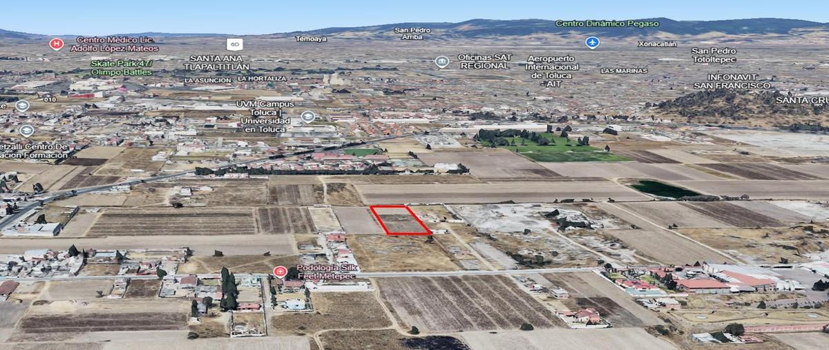 Foto de terreno habitacional en venta en  , santa maría magdalena ocotitlán, metepec, méxico, 0 No. 04