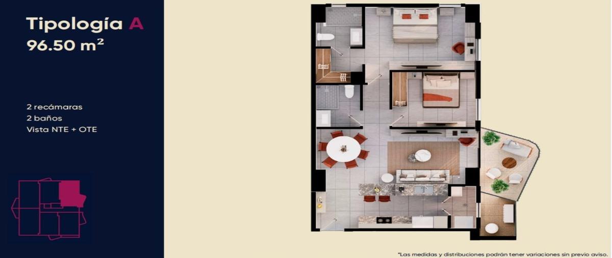 Foto de departamento en venta en  , santa maría, monterrey, nuevo león, 31271594 No. 03