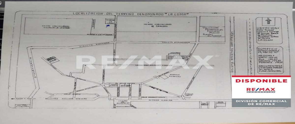Foto de terreno habitacional en venta en  , santiago 2a. sección, zumpango, méxico, 0 No. 04