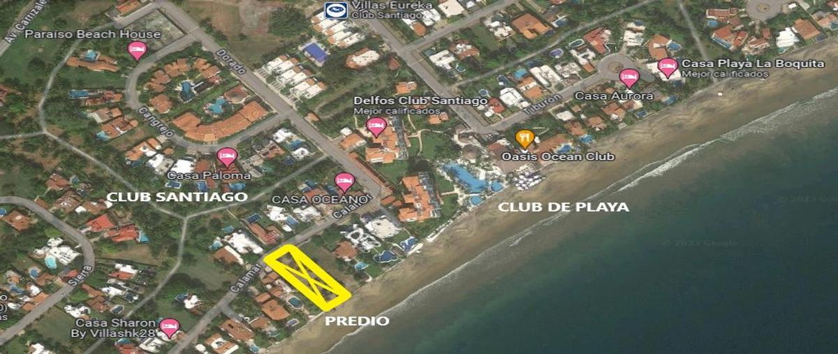 Foto de terreno habitacional en venta en santiago , club santiago, manzanillo, colima, 0 No. 03