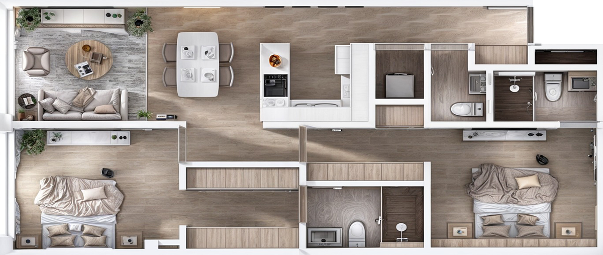 Foto de departamento en satélite , del bosque, zapopan, jalisco, 31003047 foto 04 Foto de departamento en venta en satélite , del bosque, zapopan, jalisco, 31003047 No. 04