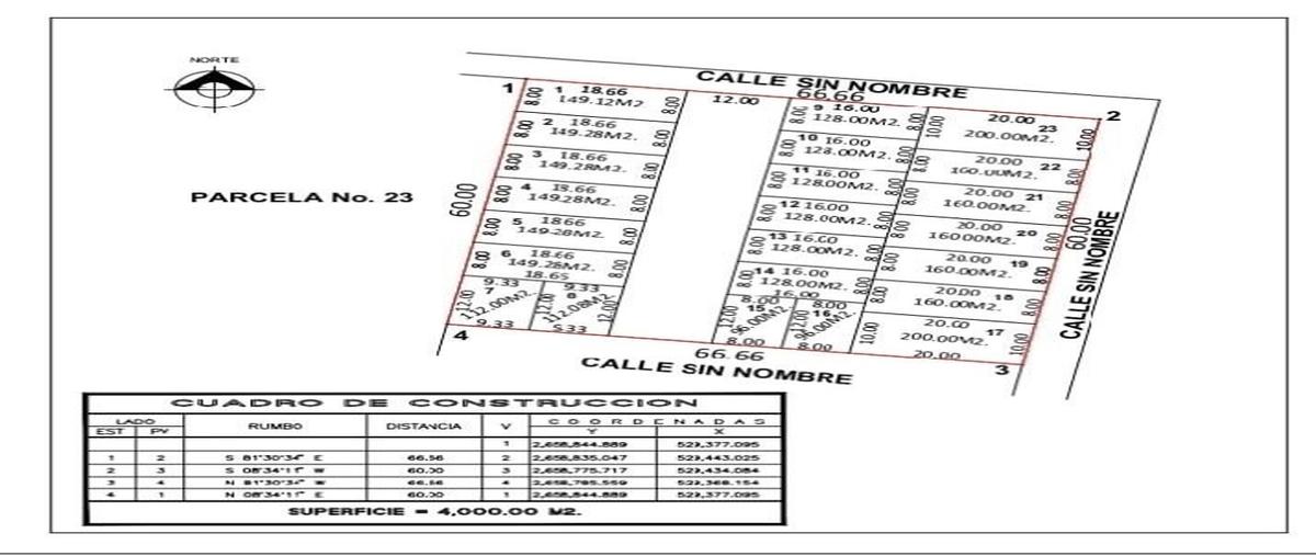 Foto de terreno habitacional en venta en s/c , morga, durango, durango, 0 No. 01