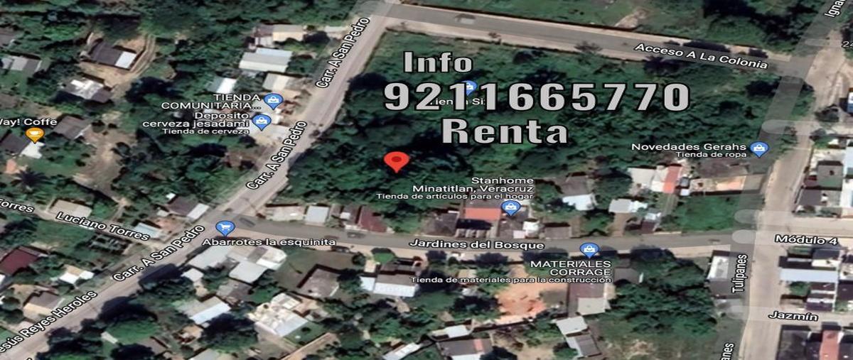 Foto de terreno habitacional en , sección 32, cosoleacaque, veracruz de ignacio de la llave, 24785604 foto 01 Foto de terreno habitacional en renta en , sección 32, cosoleacaque, veracruz de ignacio de la llave, 24785604 No. 01