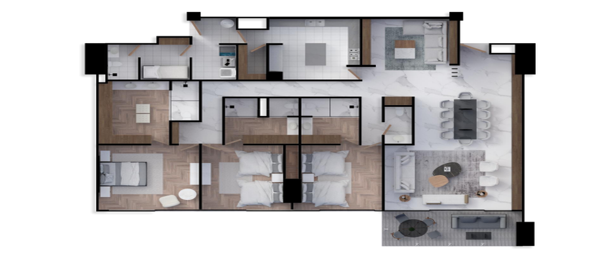 Foto de departamento en venta en secretaria de la marina , bosques de las lomas, cuajimalpa de morelos, df / cdmx, 22572121 No. 04