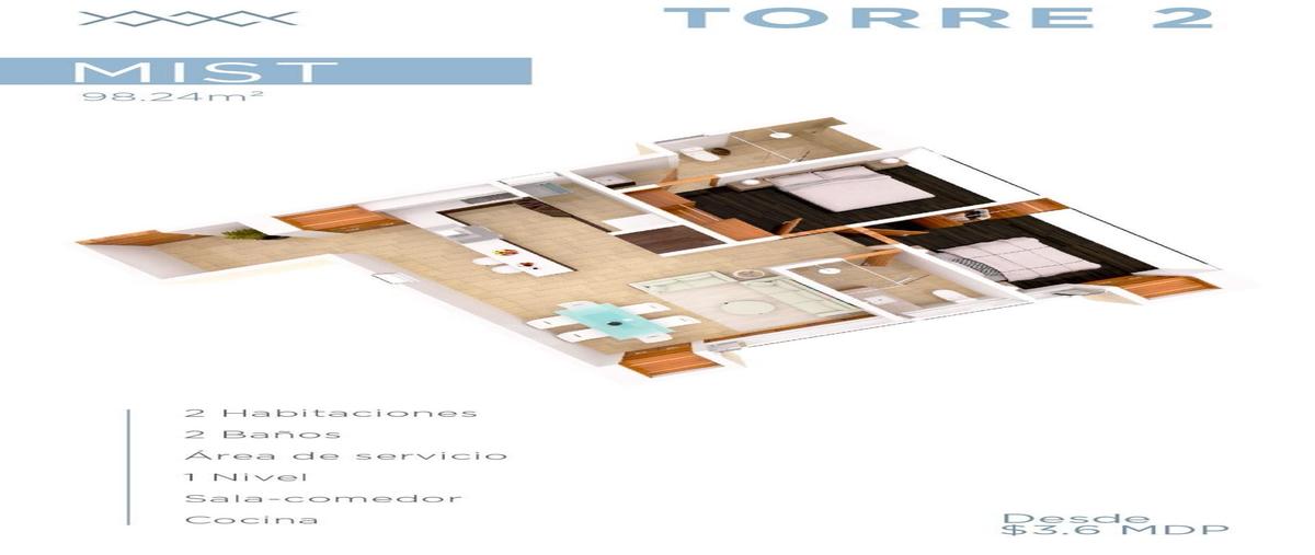 Foto de departamento en venta en senda del carruaje , milenio iii fase a, querétaro, querétaro, 0 No. 02