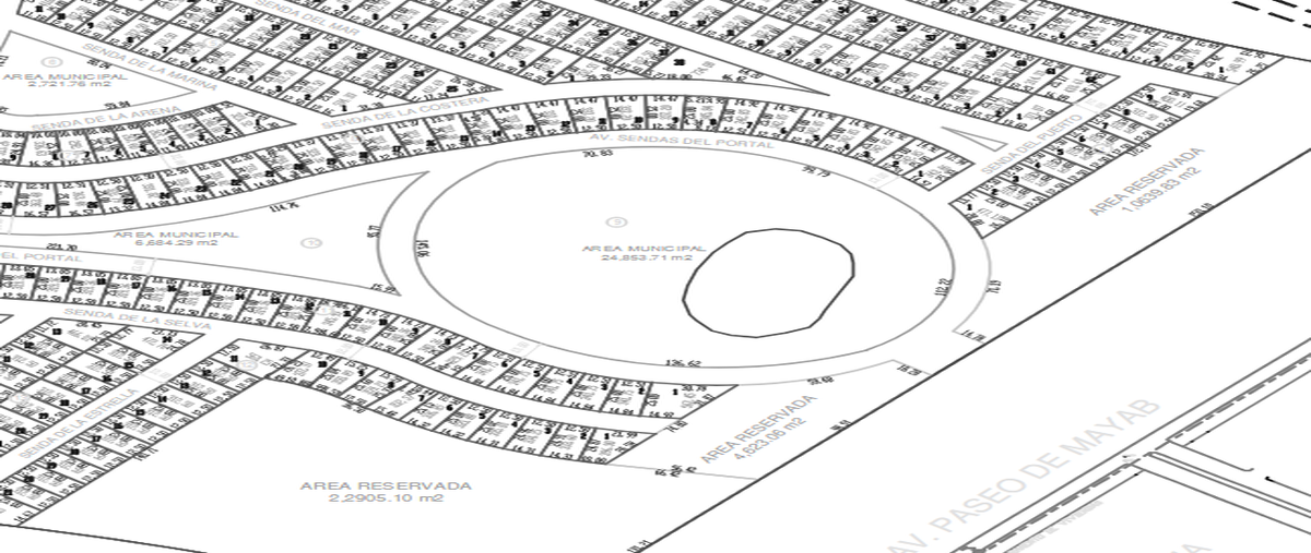 Foto de terreno habitacional en venta en sendas del portal , la guadalupana, benito juárez, quintana roo, 0 No. 05