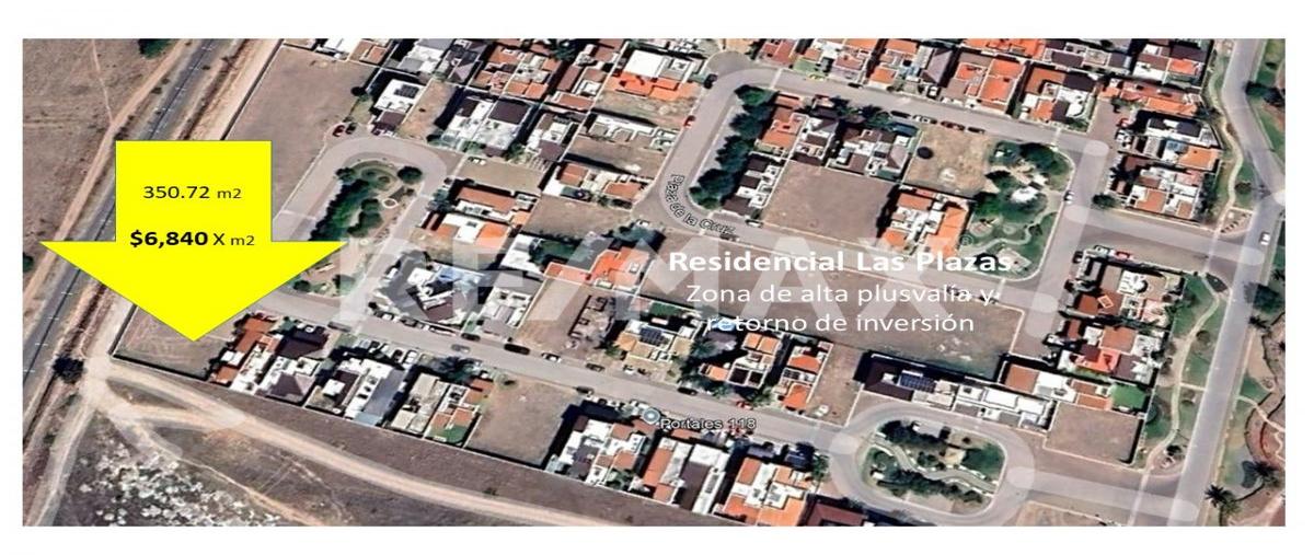 Foto de terreno habitacional en venta en sendero de los portales , residencial las plazas, aguascalientes, aguascalientes, 0 No. 03