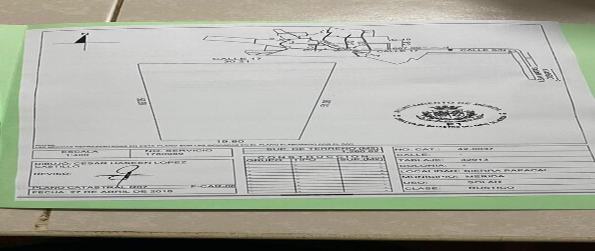 Foto de terreno habitacional en sierra 15, hacienda de san juan , sierra papacal, mérida, yucatán, 25054345 foto 05 Foto de terreno habitacional en venta en sierra 15, hacienda de san juan , sierra papacal, mérida, yucatán, 25054345 No. 05