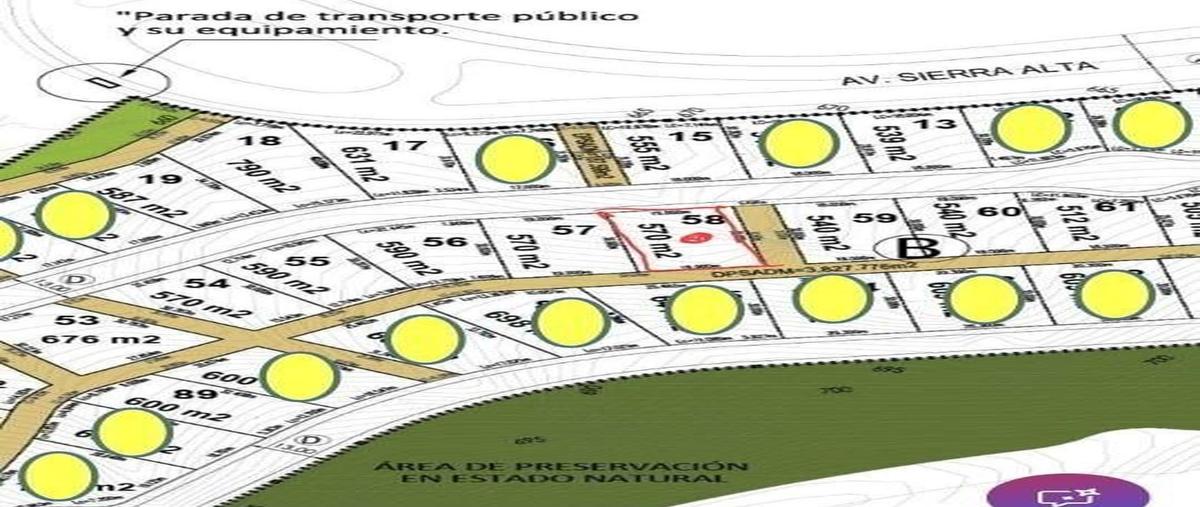 Foto de terreno habitacional en venta en  , sierra alta 6 sector, monterrey, nuevo león, 0 No. 05