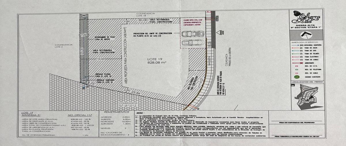 Foto de terreno habitacional en venta en  , sierra alta, monterrey, nuevo león, 0 No. 03