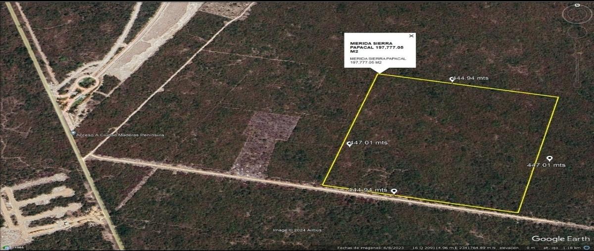 Foto de terreno habitacional en venta en sierra papacal whi308557, sierra papacal, mérida, yucatán, 0 No. 04