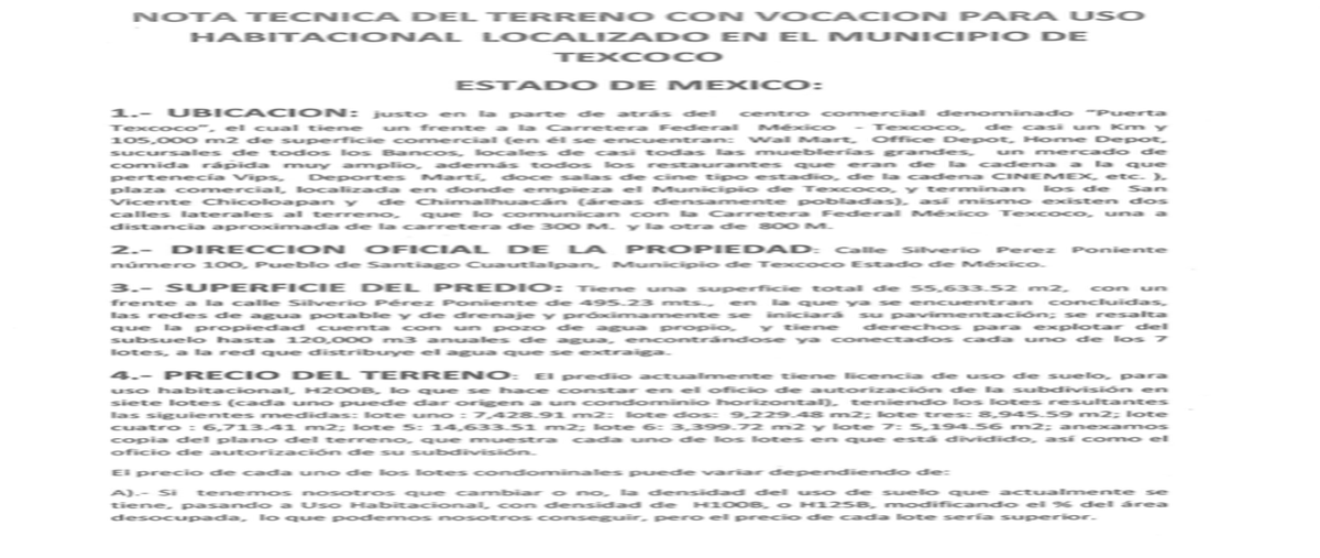 Foto de terreno habitacional en venta en silverio perez poniente , santiago cuautlalpan, texcoco, méxico, 0 No. 04