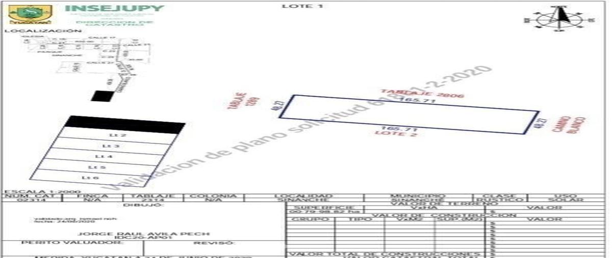 Foto de terreno habitacional en venta en  , sinanche, sinanché, yucatán, 0 No. 04