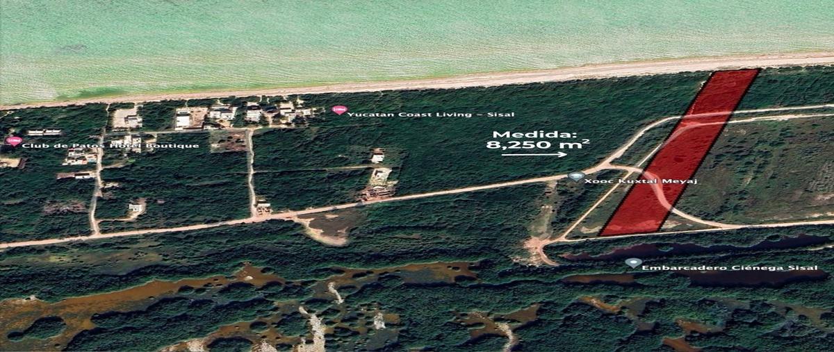 Foto de terreno habitacional en venta en  , sisal, hunucmá, yucatán, 28452224 No. 03