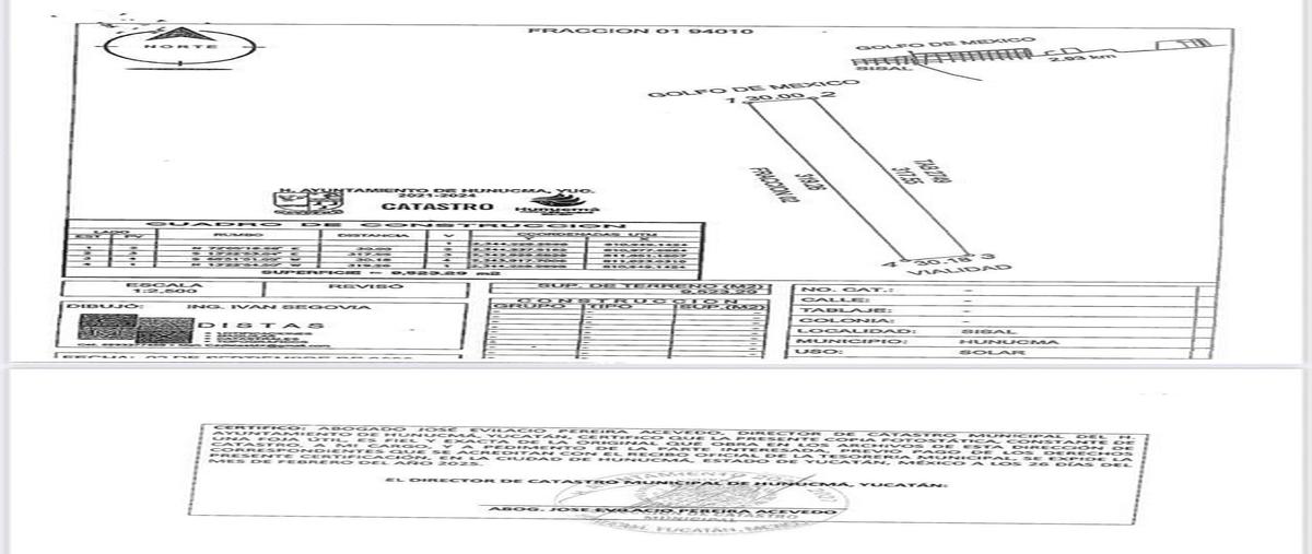 Foto de terreno habitacional en venta en  , sisal, hunucmá, yucatán, 0 No. 03