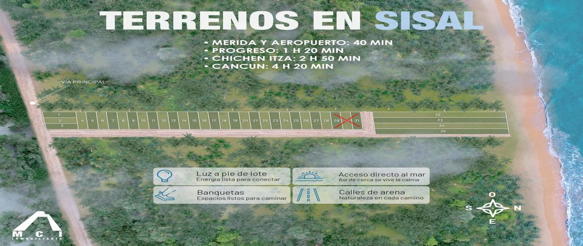 Foto de terreno habitacional en , sisal, hunucmá, yucatán, 0 foto 01 Foto de terreno habitacional en venta en , sisal, hunucmá, yucatán, 0 No. 01