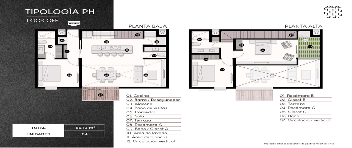 Foto de departamento en slaka , santa gertrudis copo, mérida, yucatán, 0 foto 05 Foto de departamento en venta en slaka , santa gertrudis copo, mérida, yucatán, 0 No. 05