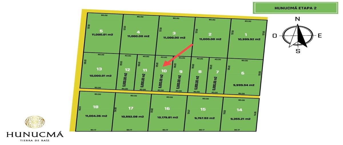 Foto de terreno habitacional en venta en s/n , centro hunucmá, hunucmá, yucatán, 30949635 No. 04