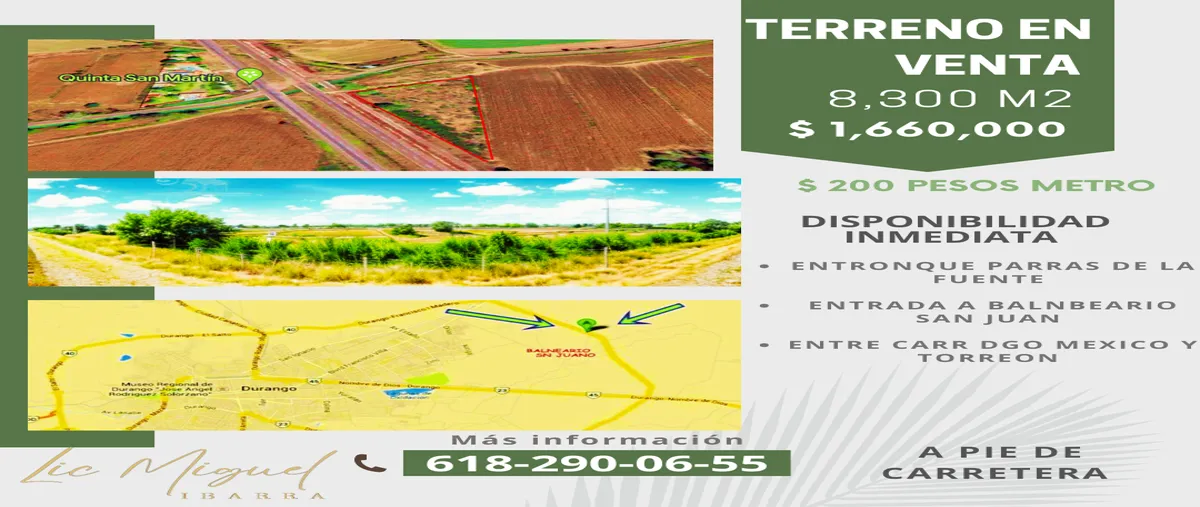 Foto de terreno comercial en sn , cinco de febrero, durango, durango, 0 foto 01 Foto de terreno comercial en venta en sn , cinco de febrero, durango, durango, 0 No. 01