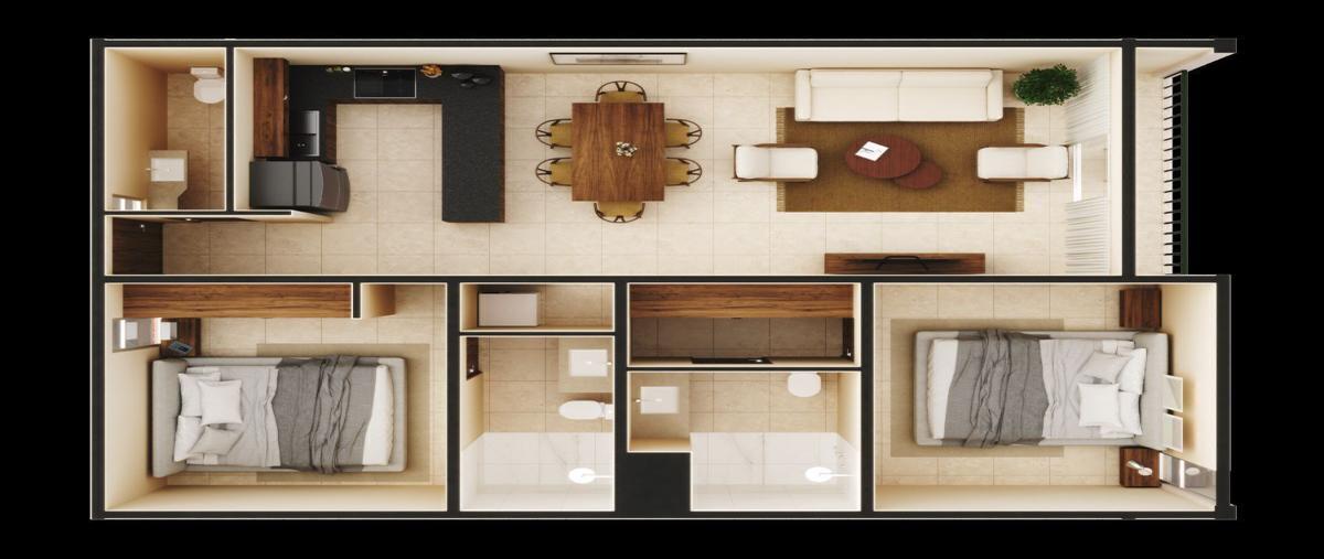 Foto de departamento en venta en sn , dzitya, mérida, yucatán, 28280389 No. 05