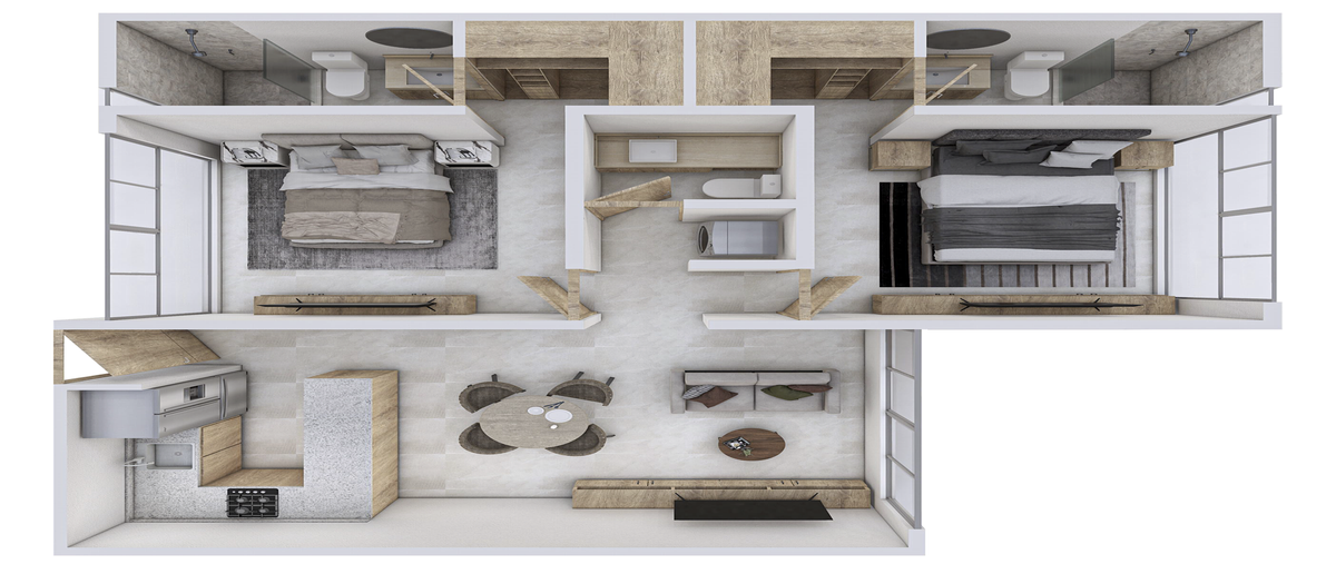 Foto de departamento en venta en s/n , dzitya, mérida, yucatán, 0 No. 03