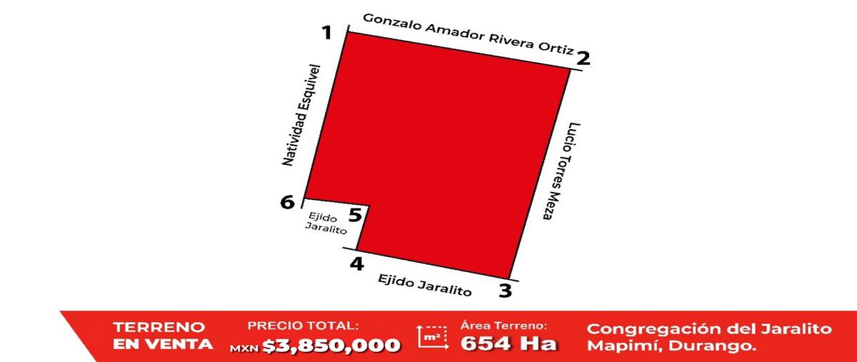 Foto de rancho en s/n , el jaralito, mapimí, durango, 25914293 foto 01 Foto de rancho en venta en s/n , el jaralito, mapimí, durango, 25914293 No. 01