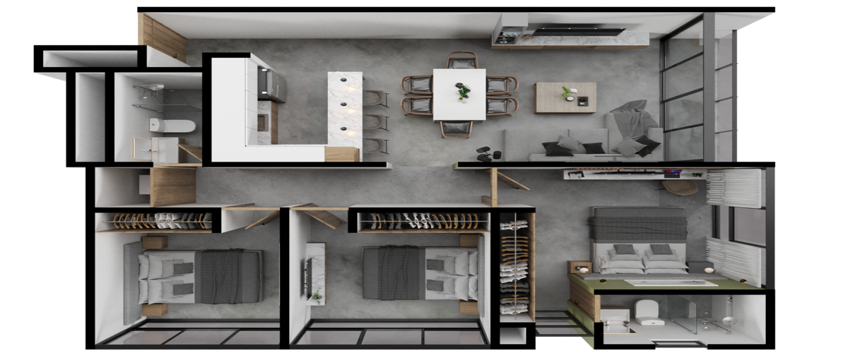Foto de departamento en venta en s/n , gran san pedro cholul, mérida, yucatán, 0 No. 06