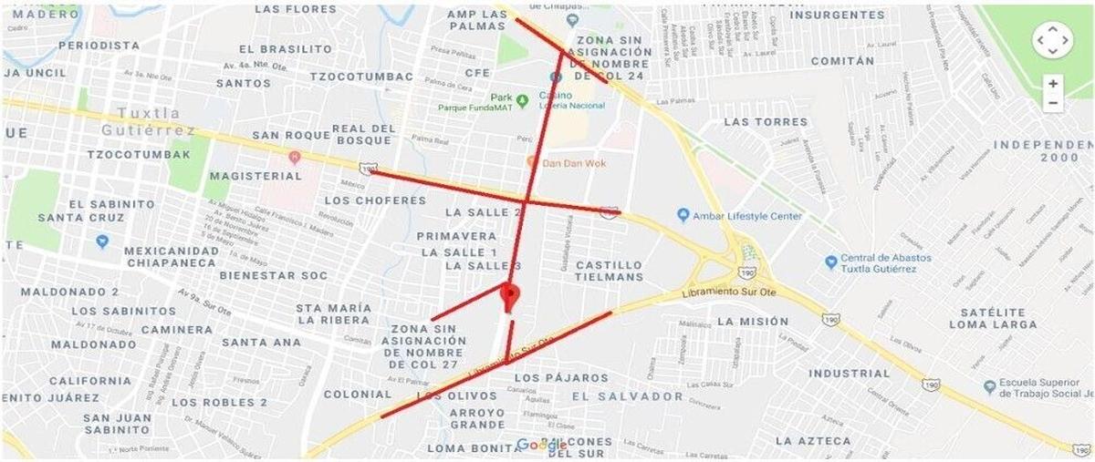 Foto de terreno habitacional en venta en sn , josé castillo tielemans, tuxtla gutiérrez, chiapas, 29474403 No. 04