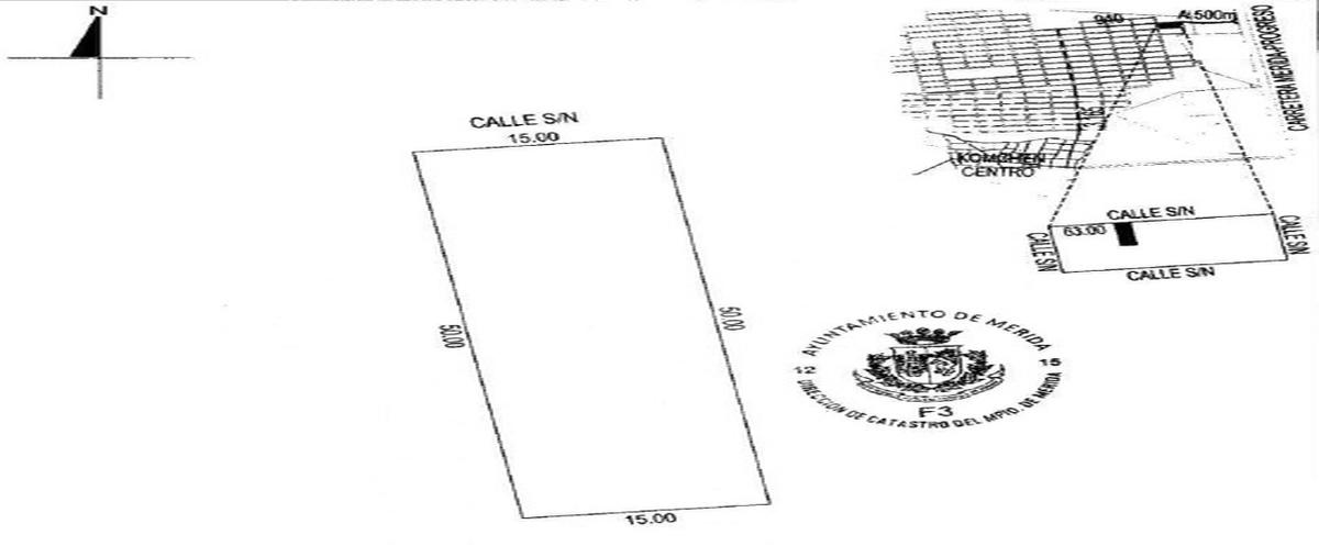 Foto de terreno habitacional en venta en sn , komchen, mérida, yucatán, 0 No. 03