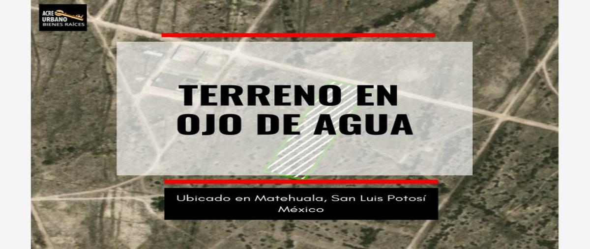 Foto de terreno habitacional en venta en s/n , ojo de agua, matehuala, san luis potosí, 12242452 No. 01