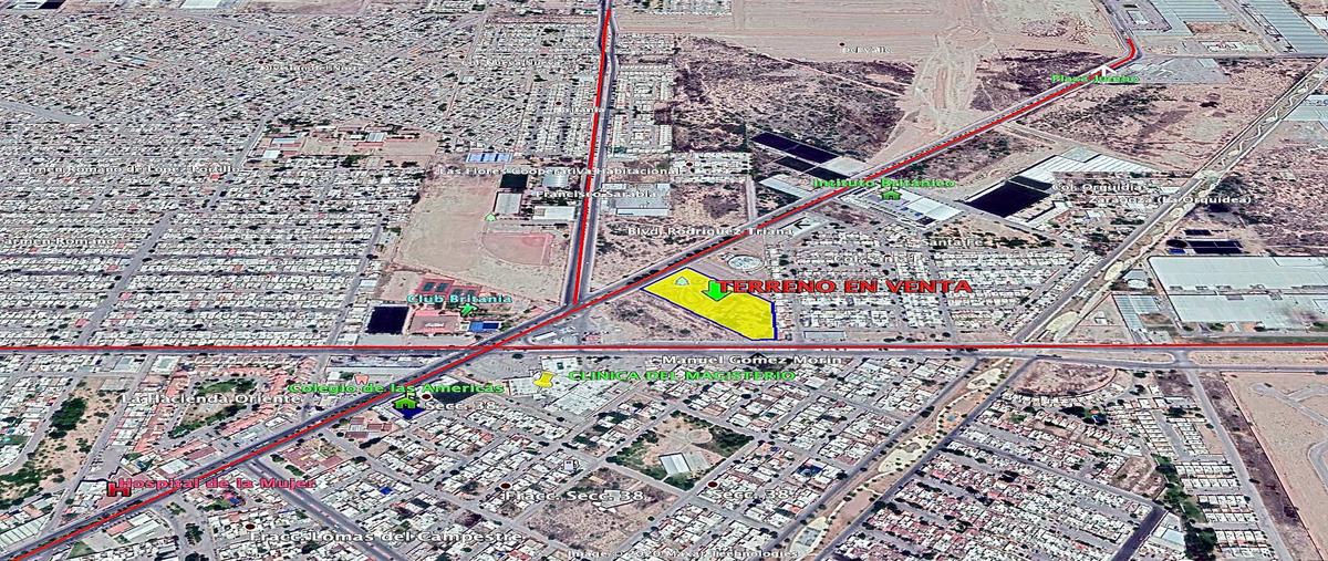 Foto de terreno comercial en venta en s/n , santa fe, torreón, coahuila de zaragoza, 28295751 No. 03