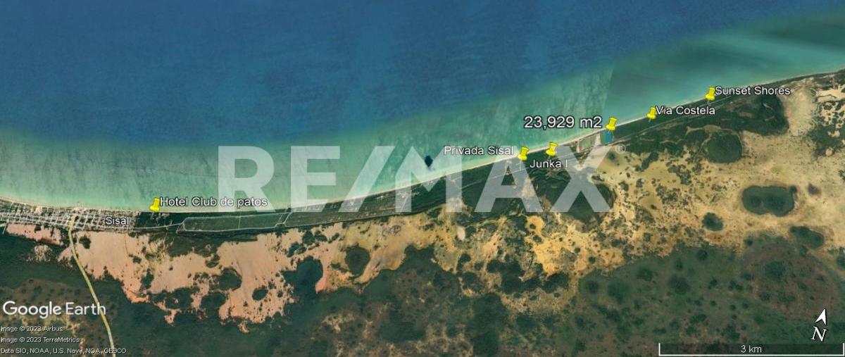 Foto de terreno habitacional en venta en s/n , sisal, hunucmá, yucatán, 0 No. 05