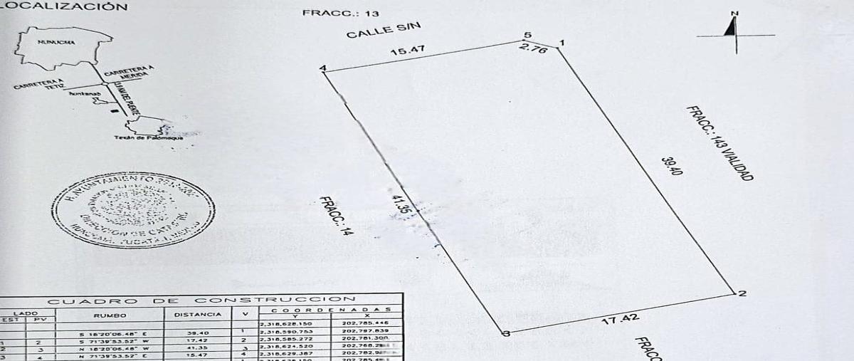 Foto de terreno habitacional en venta en sn , texan palomeque, hunucmá, yucatán, 0 No. 04