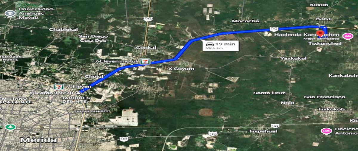 Foto de terreno habitacional en venta en sn , tixkuncheil, baca, yucatán, 0 No. 05