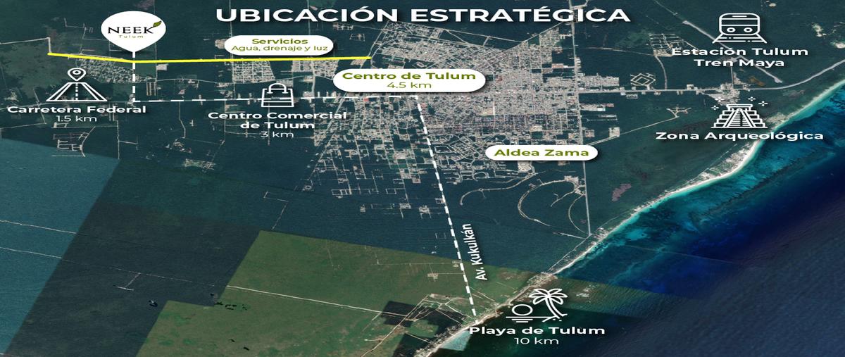 Foto de terreno habitacional en venta en s/n , tulum centro, tulum, quintana roo, 0 No. 03