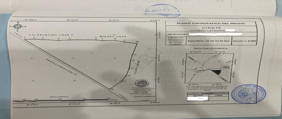 Foto de terreno comercial en venta en sn , xaya, tekax, yucatán, 26019919 No. 05
