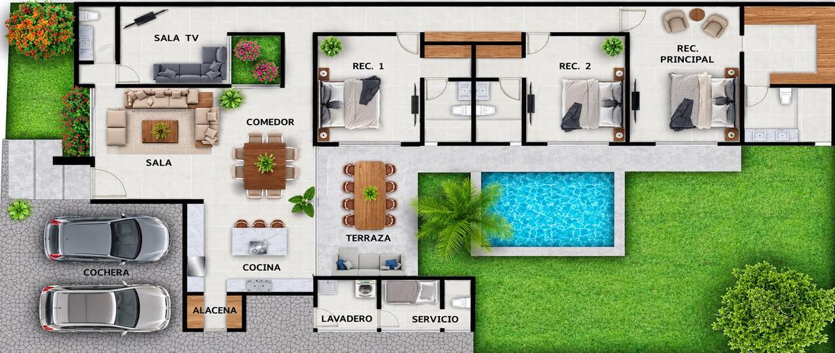 Foto de casa en venta en snn , cholul, mérida, yucatán, 31718443 No. 04
