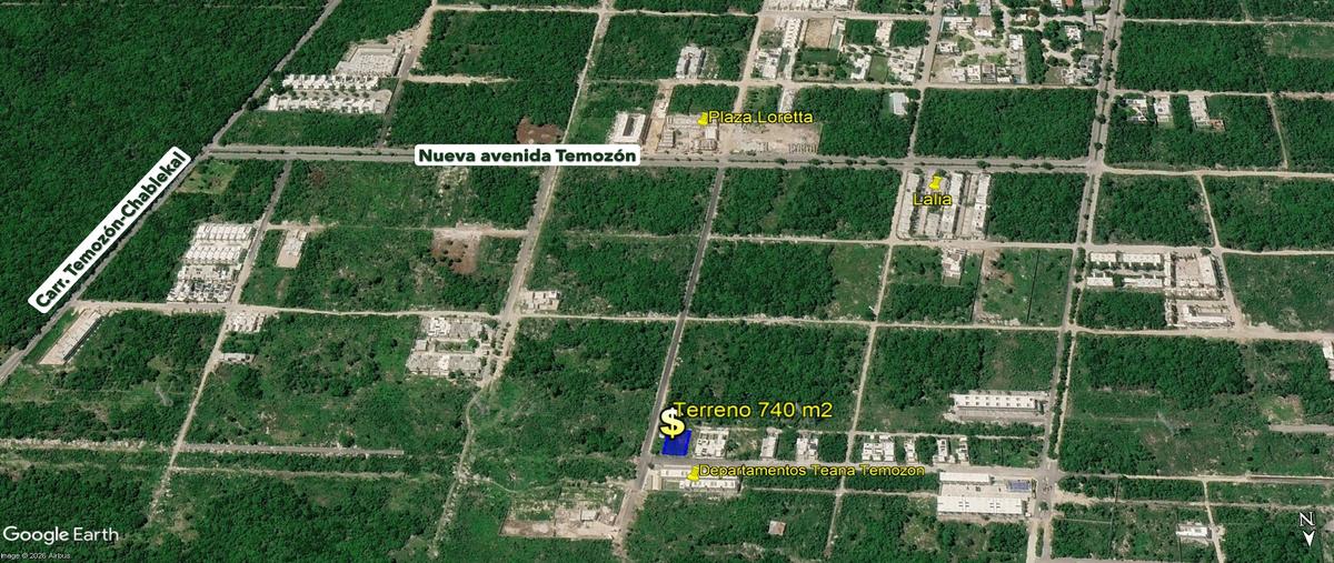 Foto de terreno habitacional en venta en snn , temozon norte, mérida, yucatán, 0 No. 03